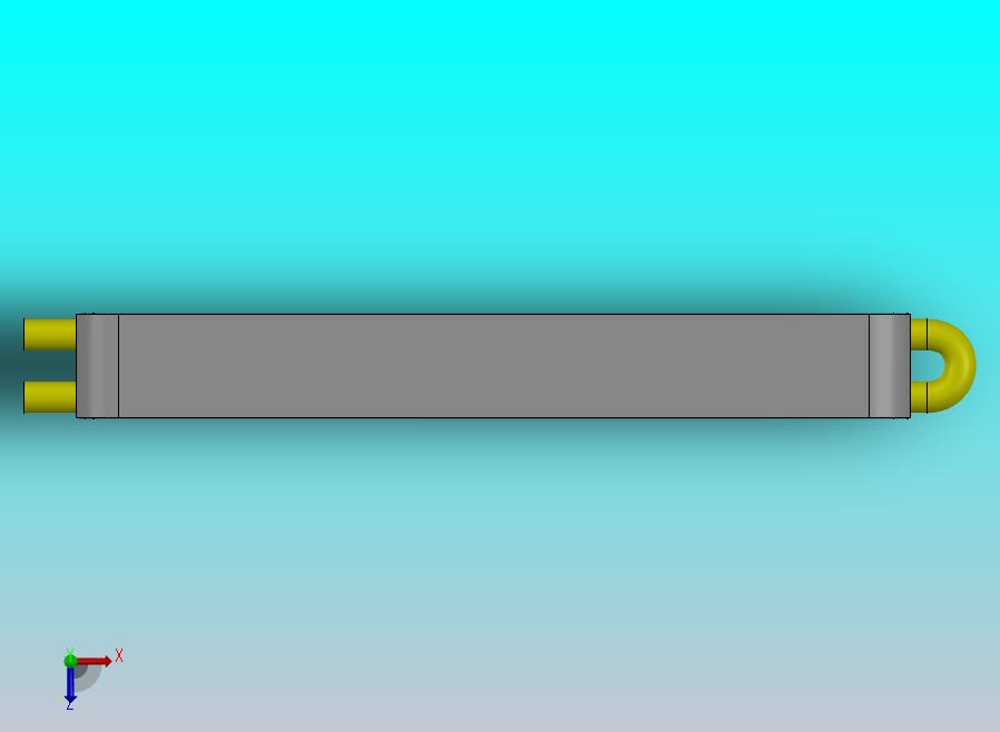 横流翅片管换热器_散热器