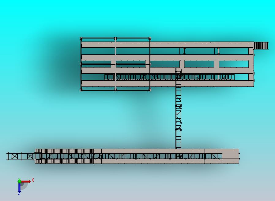 包装带式输送机结构