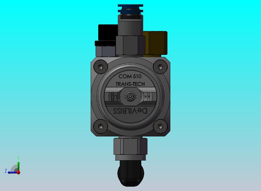 机器人气动喷枪