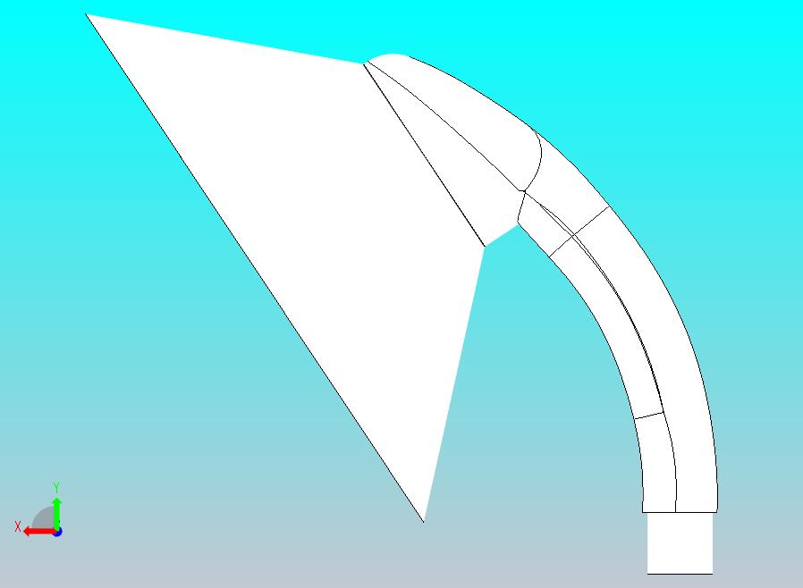 花洒莲蓬头模型