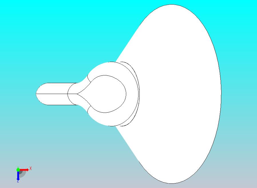 花洒莲蓬头模型