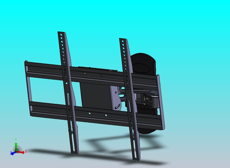 可移动屏幕支架