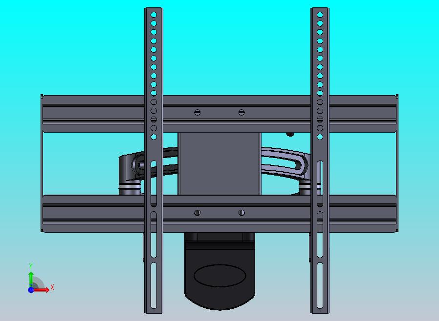 可移动屏幕支架
