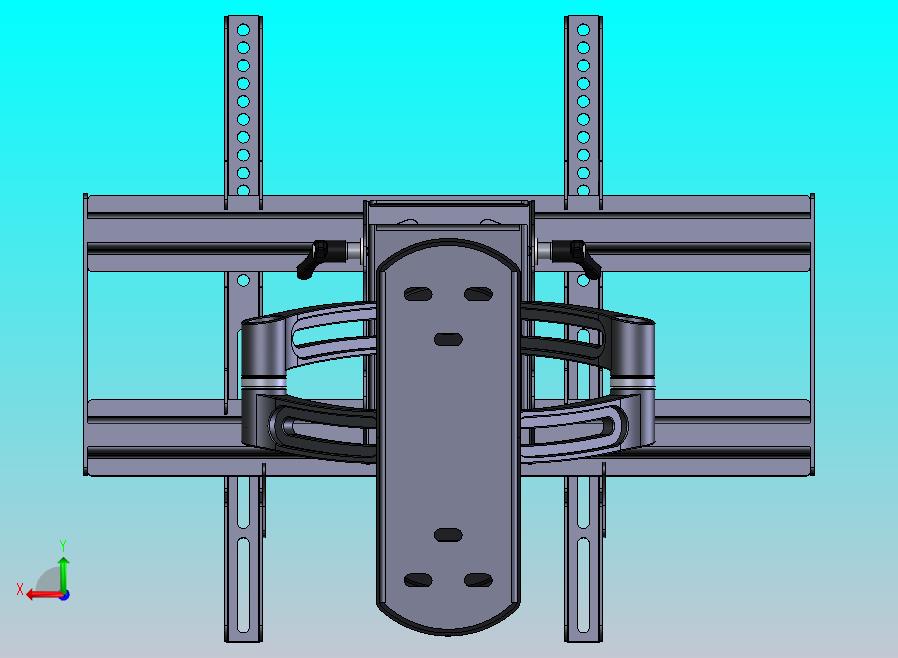 可移动屏幕支架