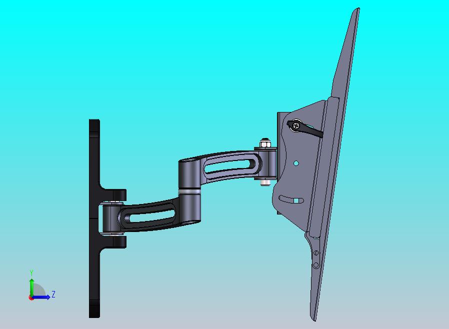 可移动屏幕支架