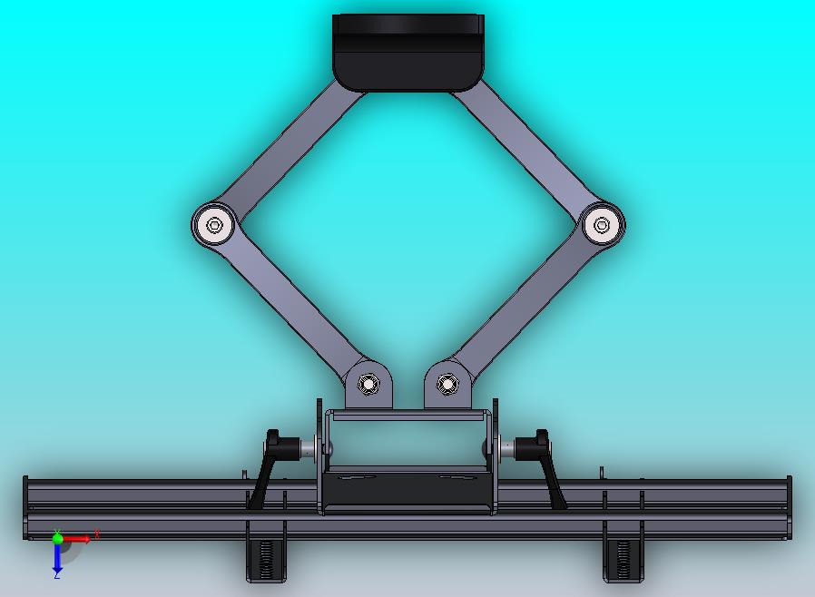 可移动屏幕支架