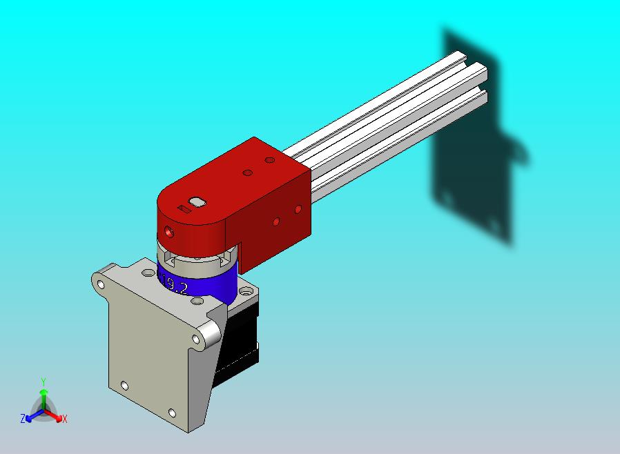 Nema17行星齿轮箱扭矩测试系统