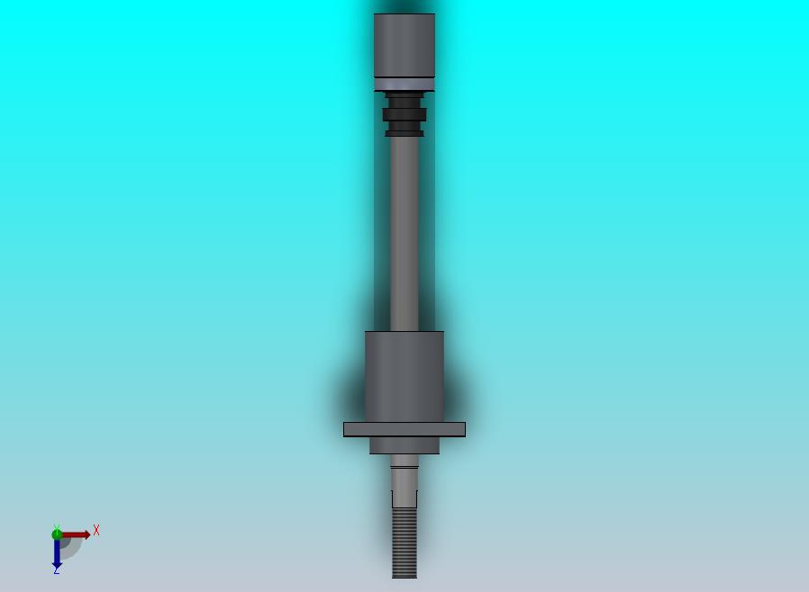 焊接式液压缸（杆端安装）25x16x124 mm