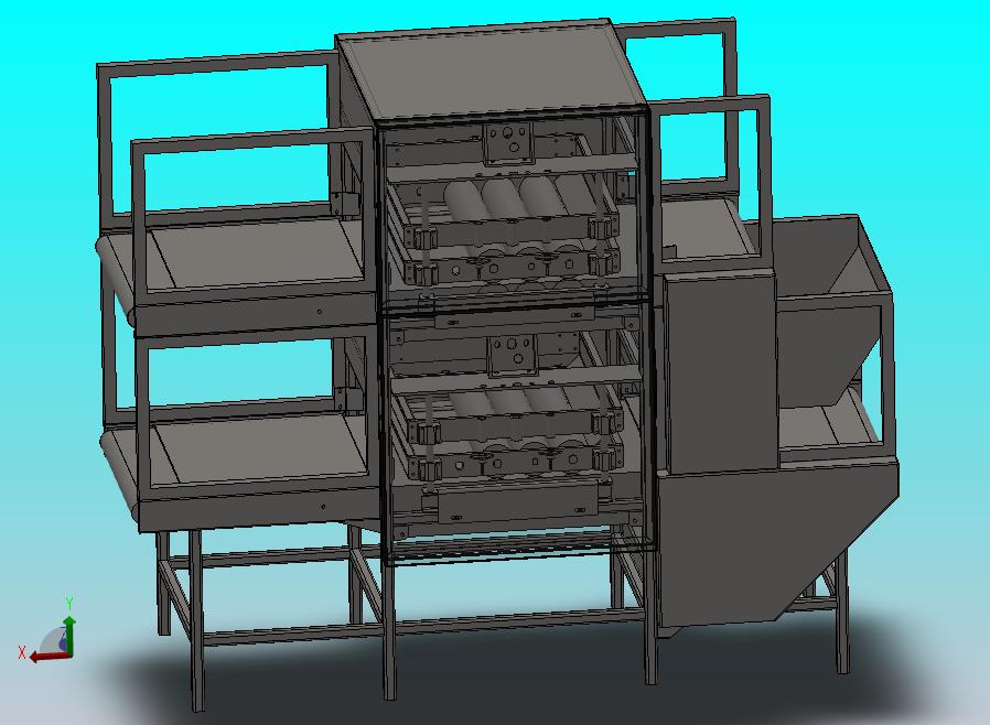 双层破泡辊筒线