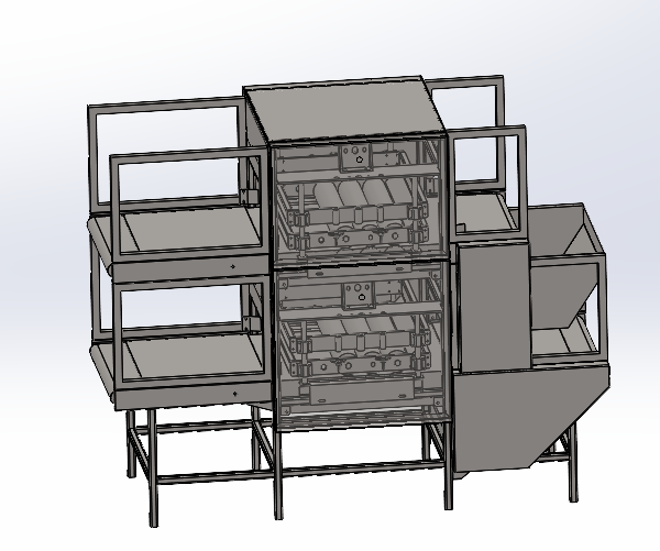 双层破泡辊筒线