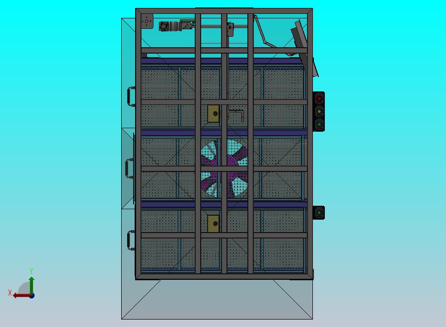 汽车内饰件冲孔检测站