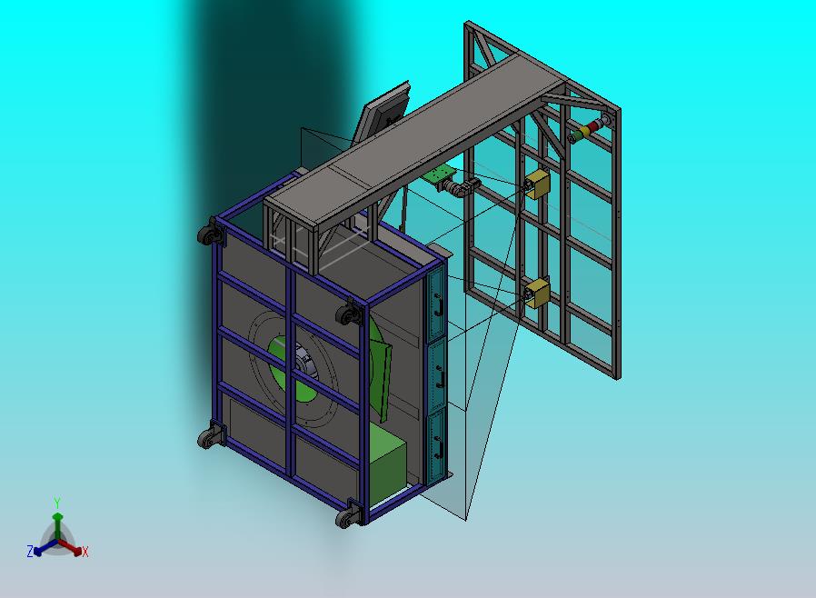 汽车内饰件冲孔检测站