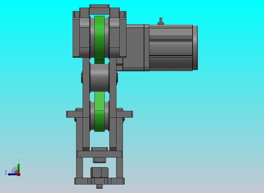 铝板的小型皮带输送机