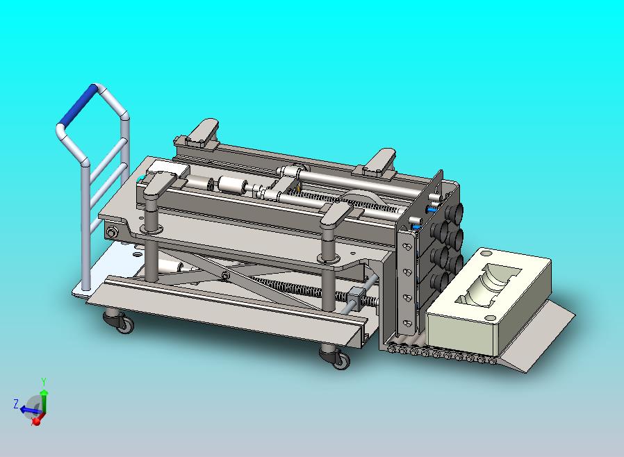 剪刀式模具装载机