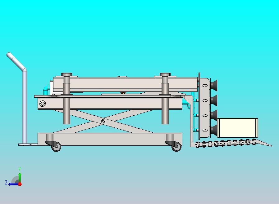 剪刀式模具装载机
