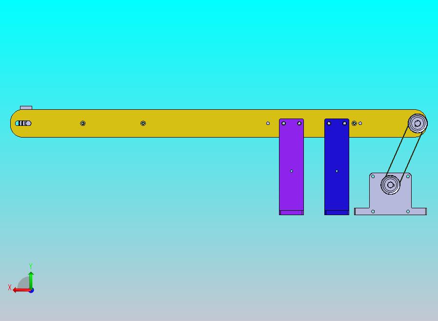 简化版皮带输送机