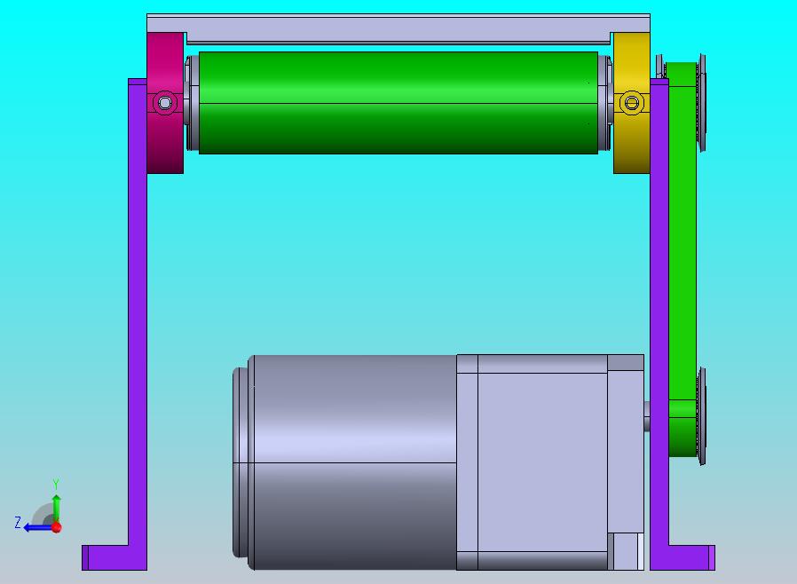 简化版皮带输送机