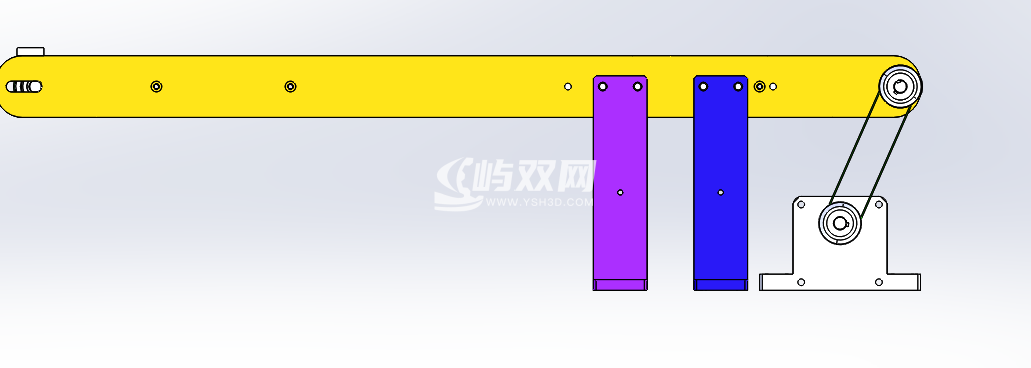 简化版皮带输送机