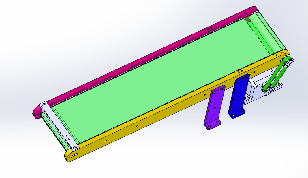 简化版皮带输送机