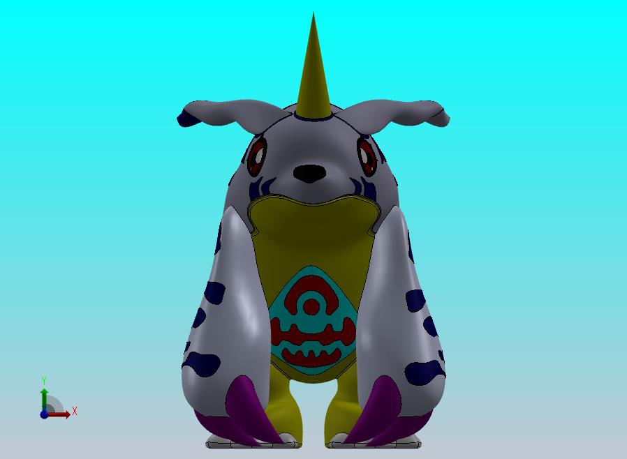 独角兽数码宝贝