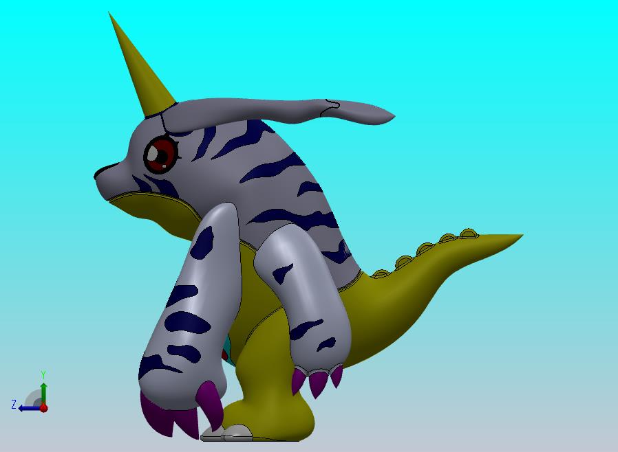 独角兽数码宝贝