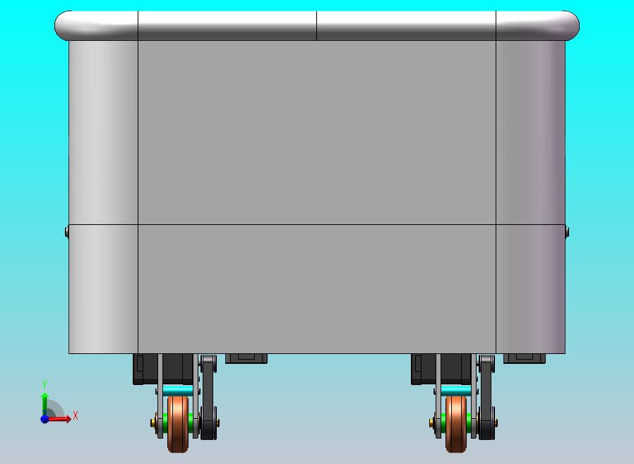 agv小车三维模型