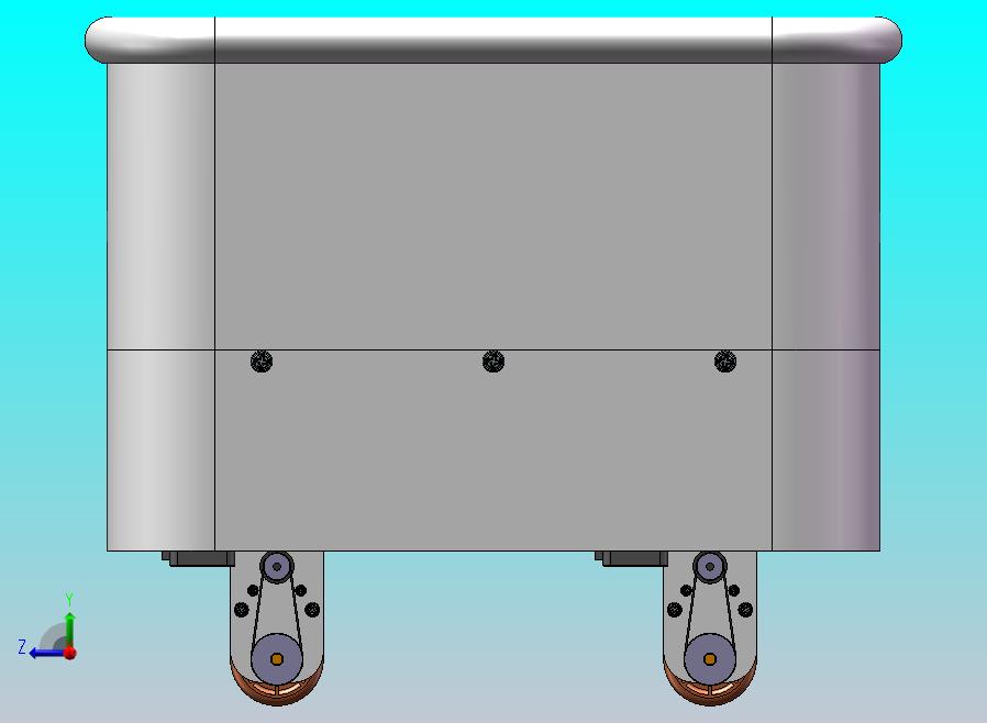 agv小车三维模型