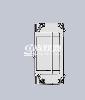 升降桌子三维模型