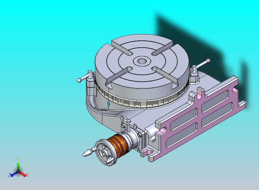 手动回转工作台