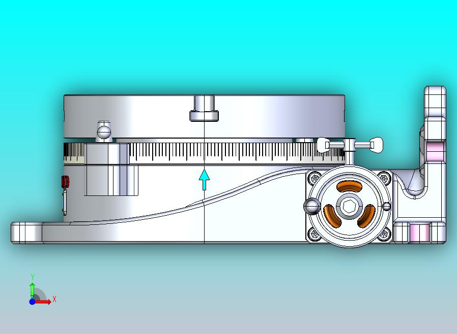 手动回转工作台