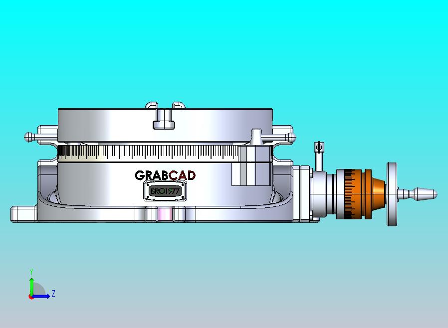 手动回转工作台