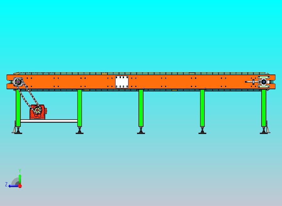 非标定制板链输送机
