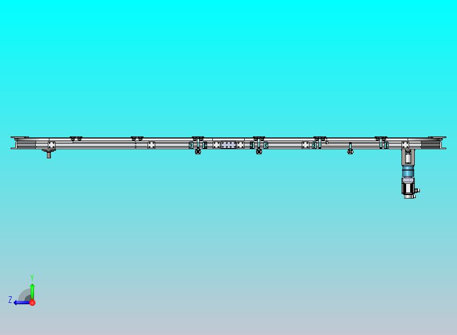 多工位链条环形线