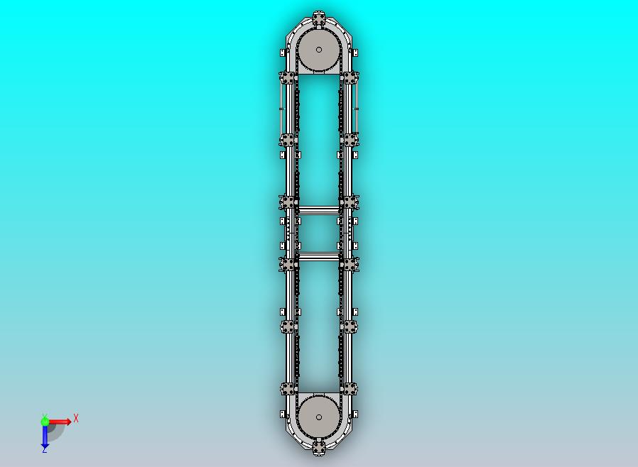 多工位链条环形线