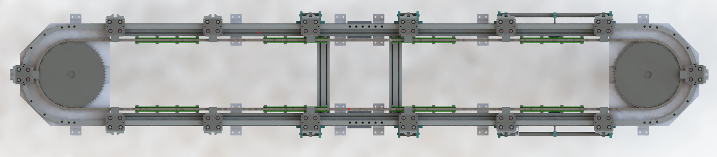 多工位链条环形线