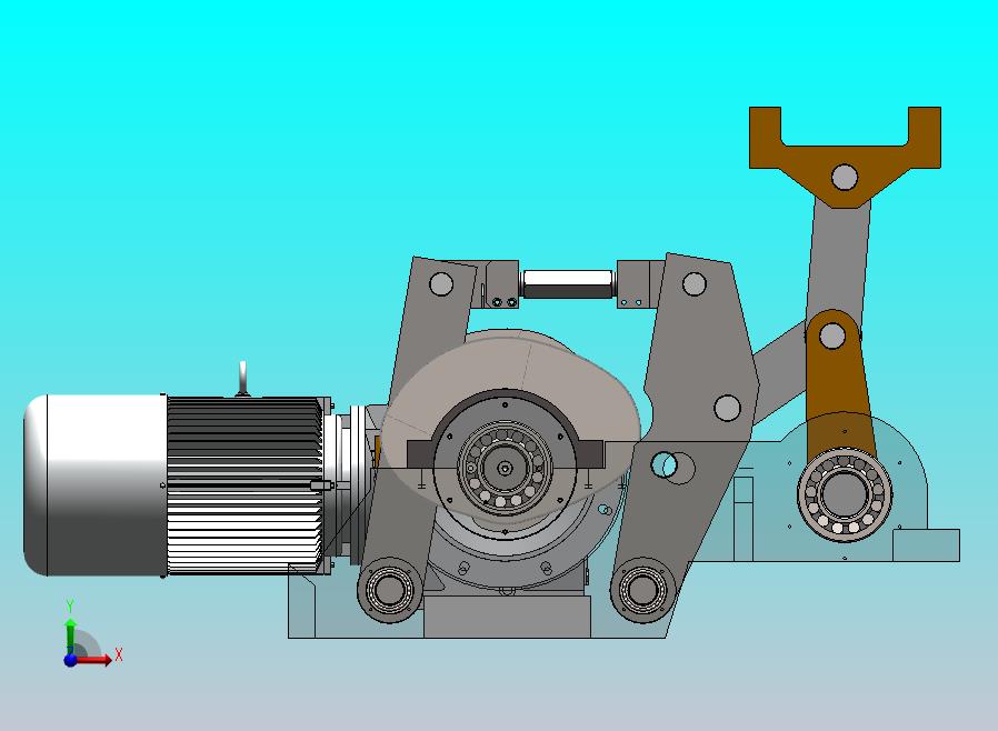 凸轮摇杆升降机构