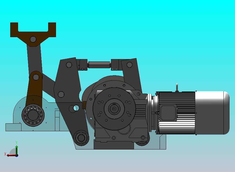 凸轮摇杆升降机构