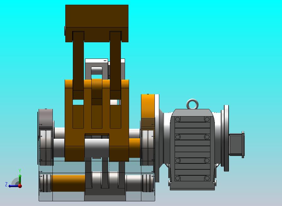 凸轮摇杆升降机构