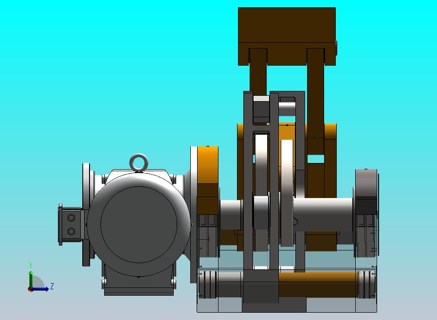 凸轮摇杆升降机构