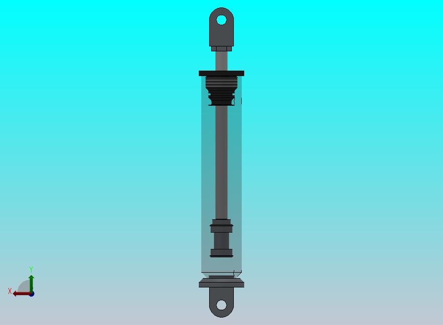 焊接式液压缸（带前安装孔）25x12x130 mm (1)