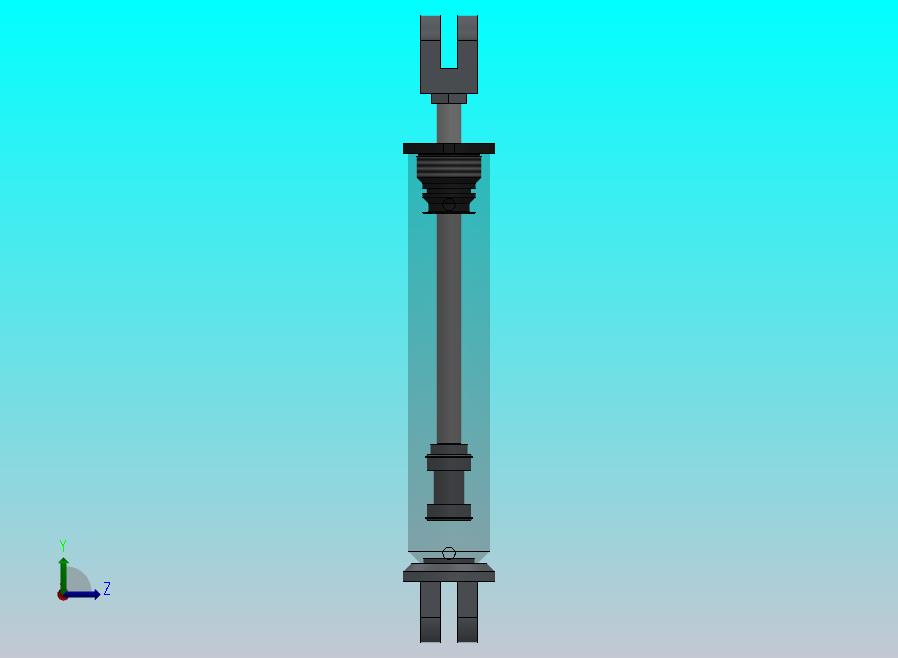 焊接式液压缸（带前安装孔）25x12x130 mm (1)