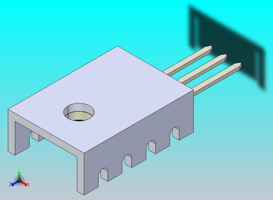 TO-220-3 带散热器 H
