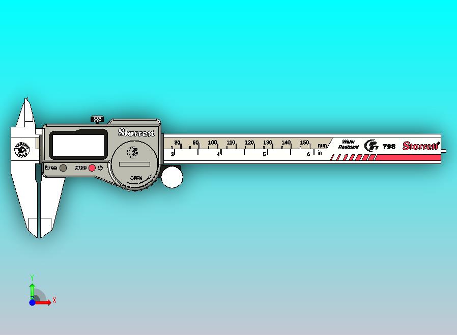 施泰力 798 ip67 卡尺