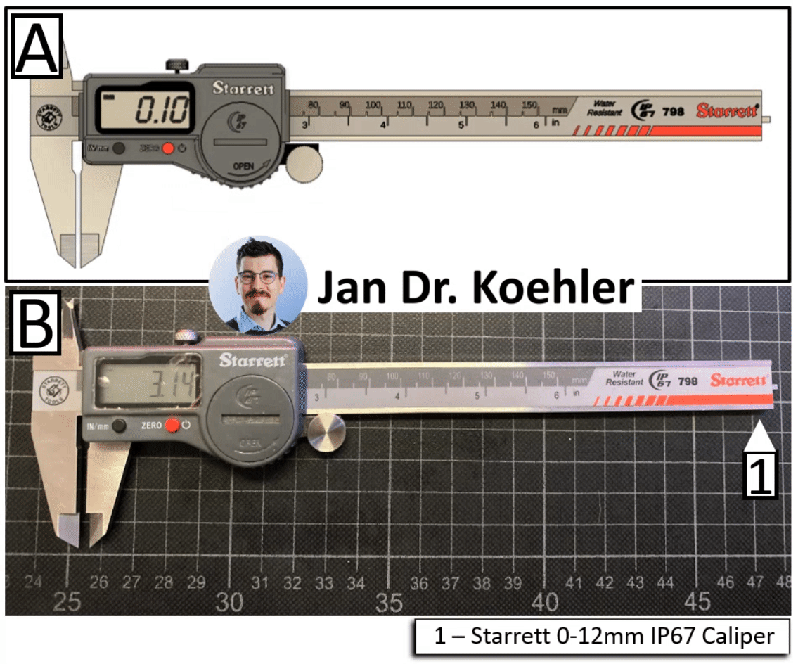 施泰力 798 ip67 卡尺