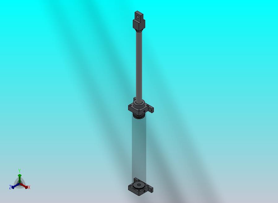 横拉杆液压缸（带底座）100x50x710 mm