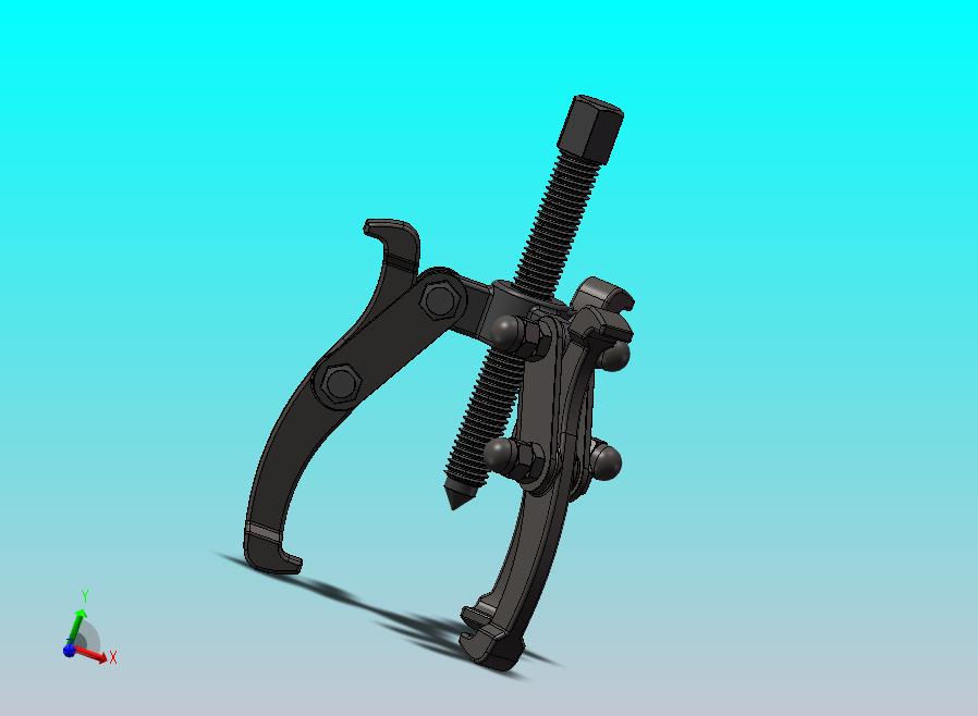 三爪拉马-拔轮器