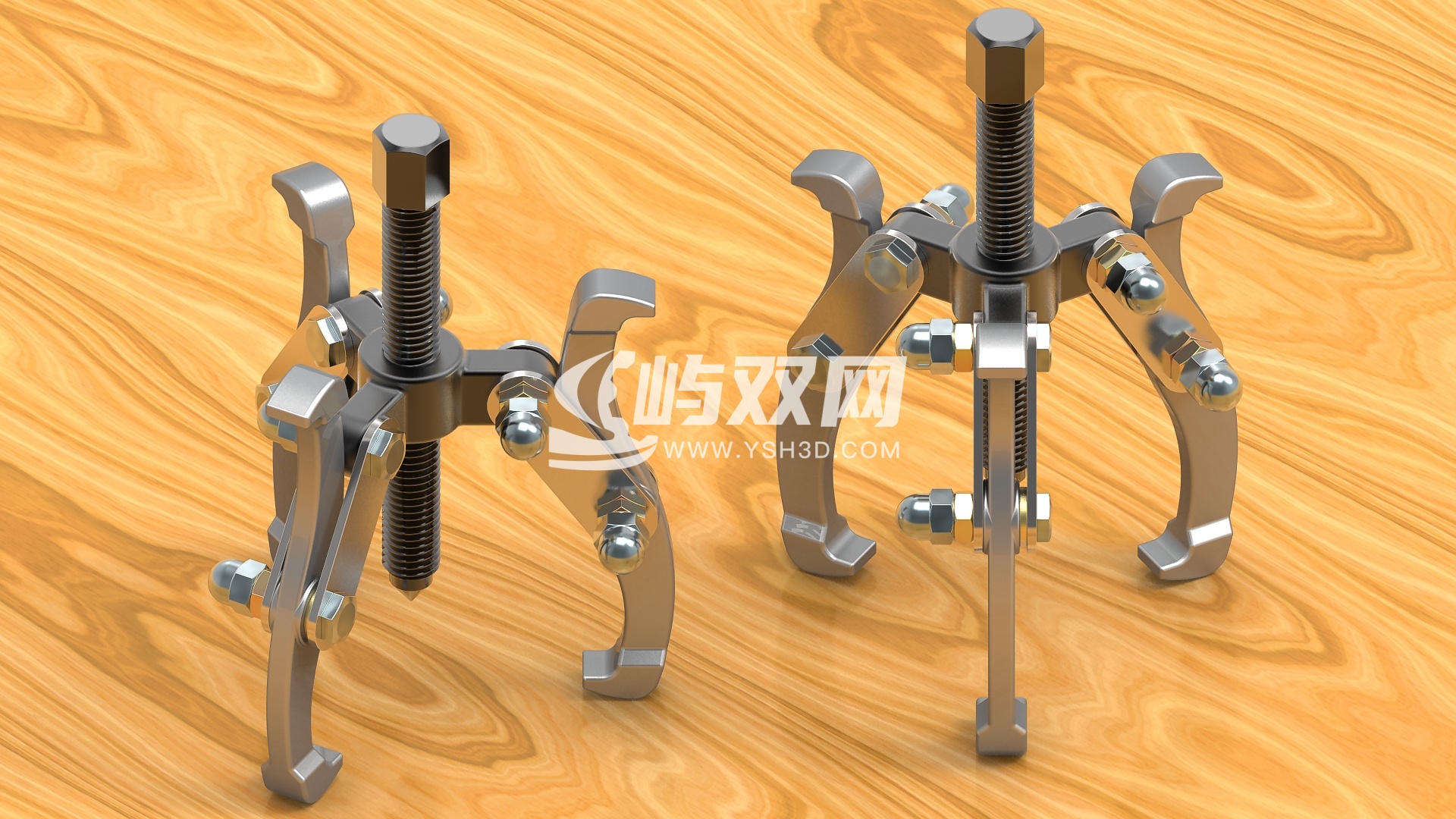 三爪拉马-拔轮器