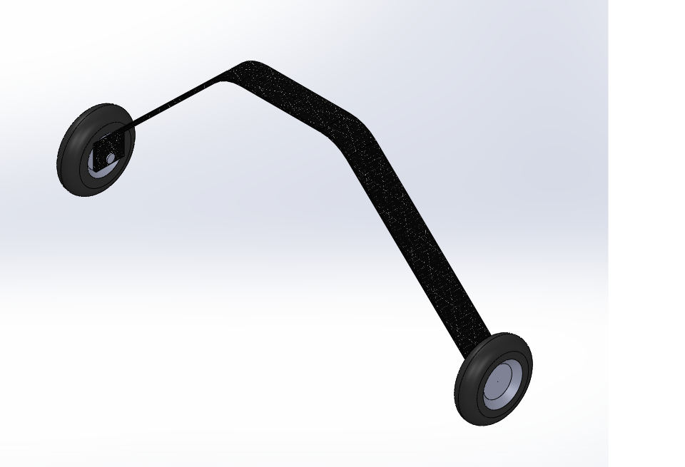 无人机碳纤维主起落架