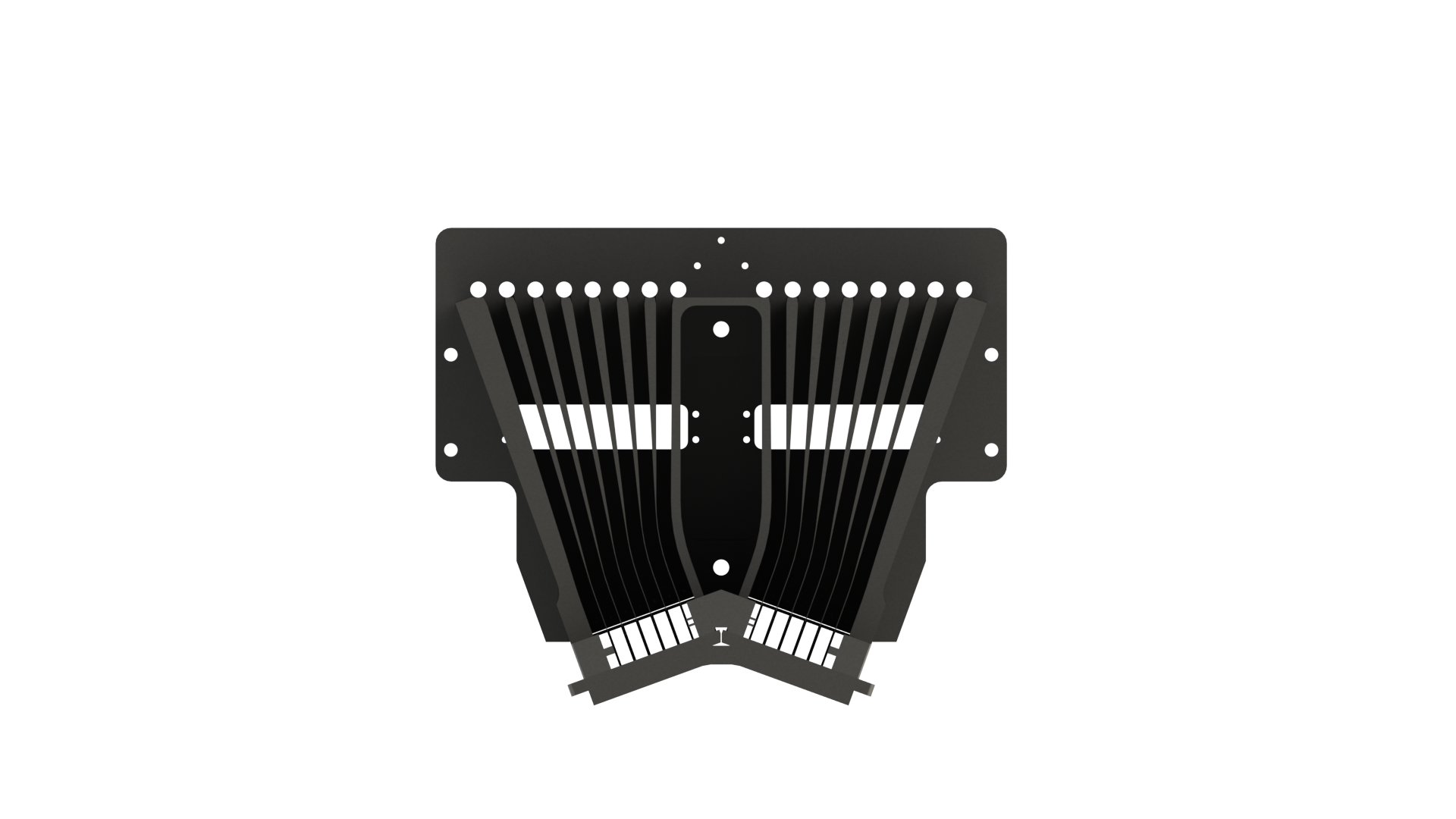 下落式香烟叶片