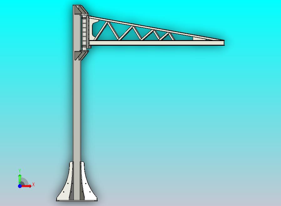 旋臂起重机250Kg